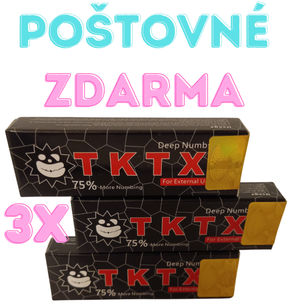 Anestetický krém TKTX